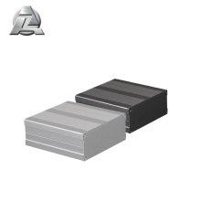 80x37 silber schwarz aluminium extrusionselektronikgehäuse boxen gehäuse